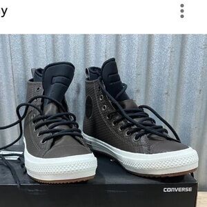 Converse Chuck Taylor All Star II Hi Waterproof Leather Boots.